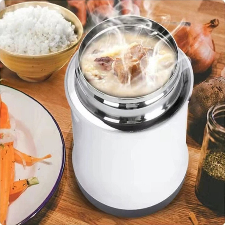 فلاسک غذا کودک مدل استوانه گنجایش 450 میلی لیتر