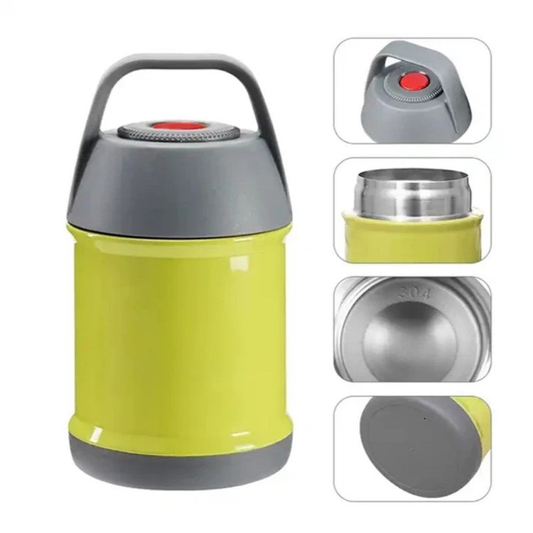 فلاسک غذا کودک مدل استوانه گنجایش 450 میلی لیتر
