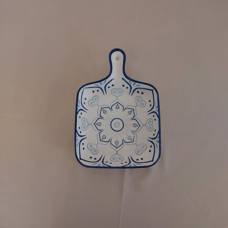 ظرف سرو مدل دسته راکتی طرح سنتی