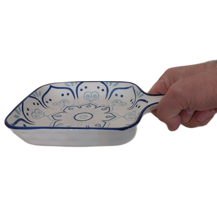 ظرف سرو مدل دسته راکتی طرح سنتی