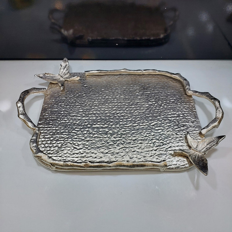 سینی آلومینیوم طرح چکشی پروانه