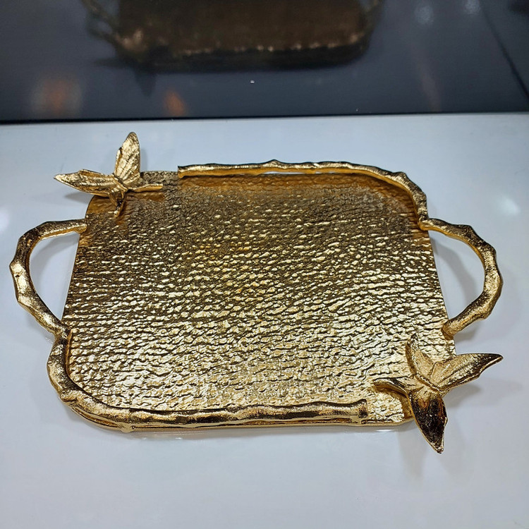 سینی آلومینیوم طرح چکشی پروانه