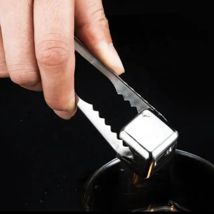 قالب یخ مکعبی 6 عددی به همراه انبر