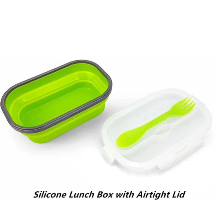 ظرف غذا مدل سیلیکونی طرح تاشو