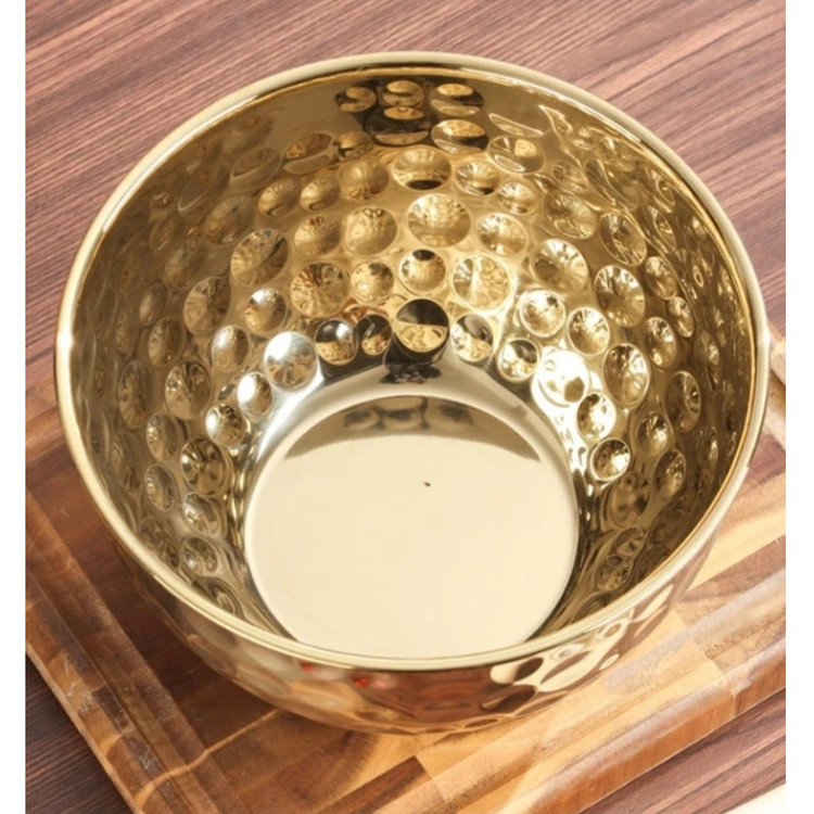 کاسه استیل طرح چکشی سایز23