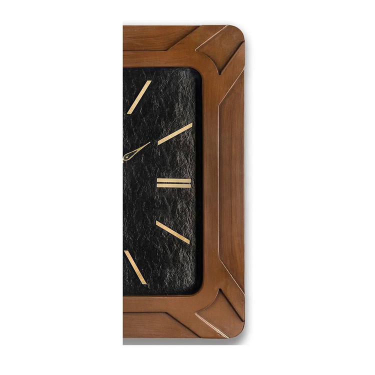 ساعت دیواری لوکس مدل چوبی قطر 50کد 6062