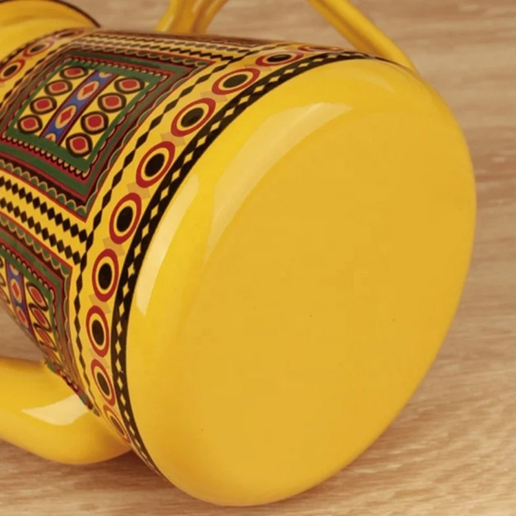 قوری لعابی طرح سنتی گنجایش 1.5 لیتر