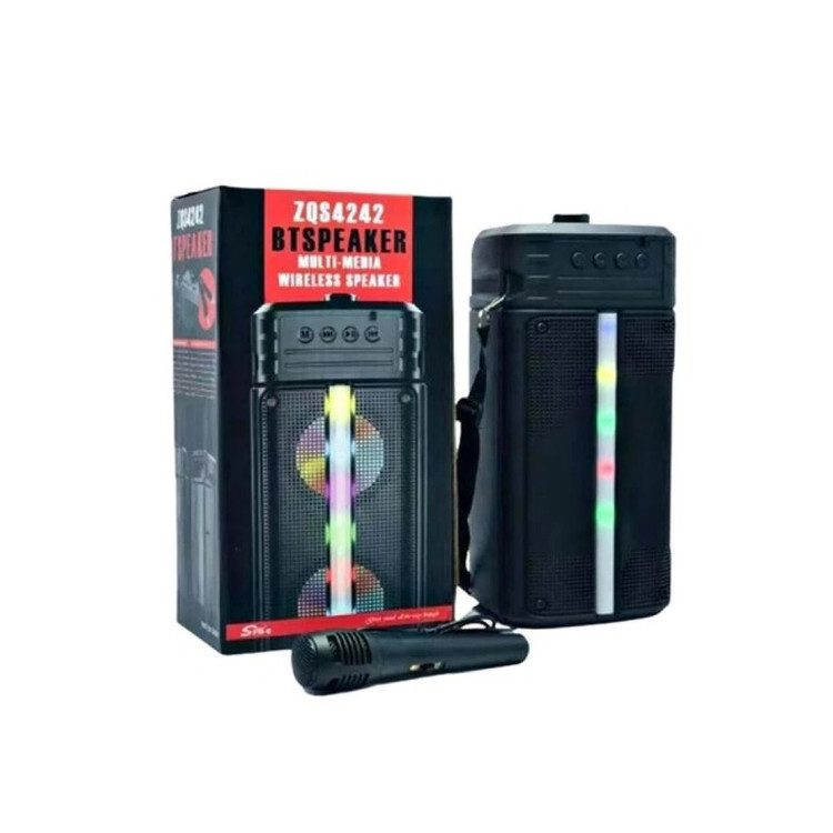 اسپیکر بلوتوثی قابل حمل مدل ZQS-4242