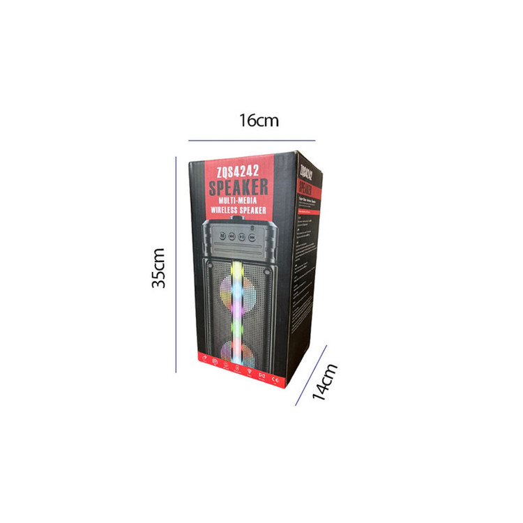 اسپیکر بلوتوثی قابل حمل مدل ZQS-4242