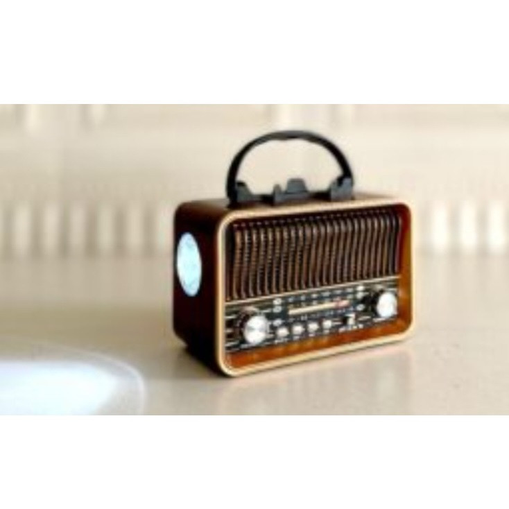 رادیو FM، AM، SW مدل شارژی 158 دارای پورت USB