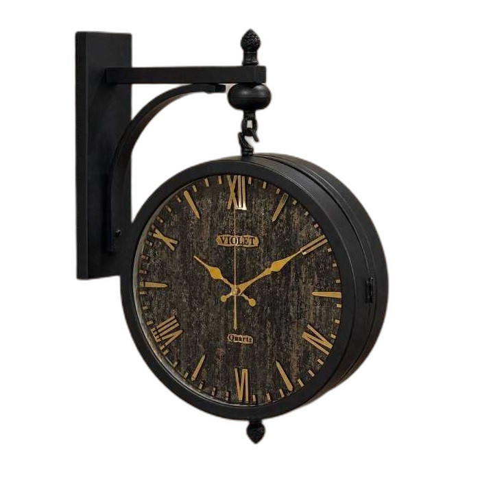 ساعت دیواری ویولت دوطرفه کد M-301