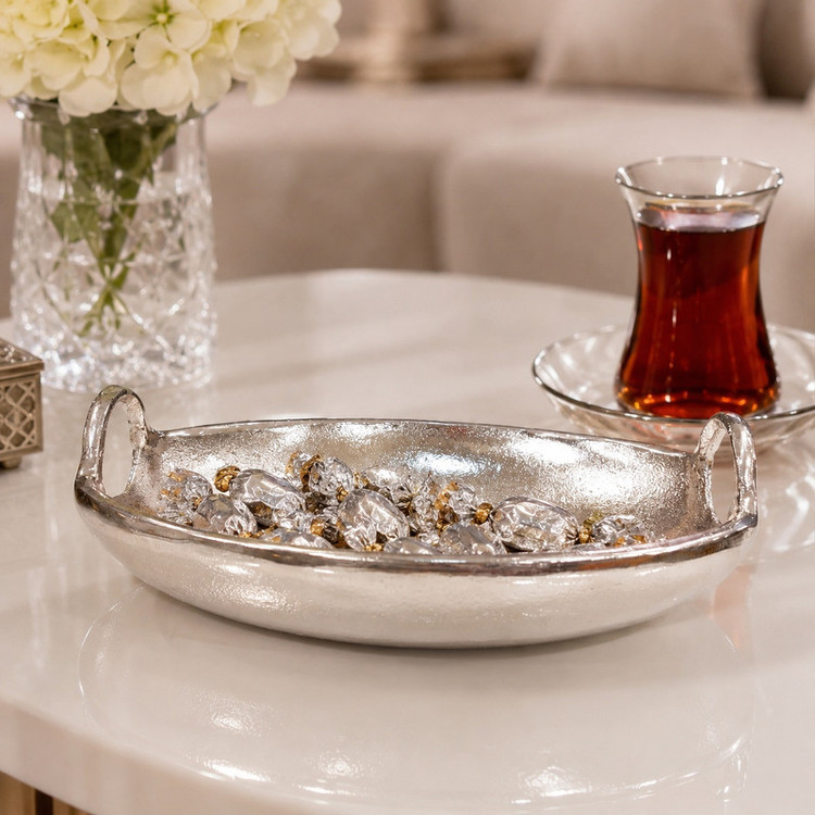 ظرف سرو پذیرایی مدل بیضی کد K25