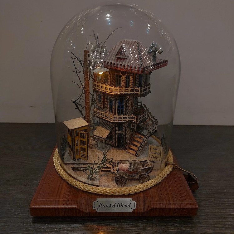 چراغ خواب مدل کافه خاطره طرح زمستان